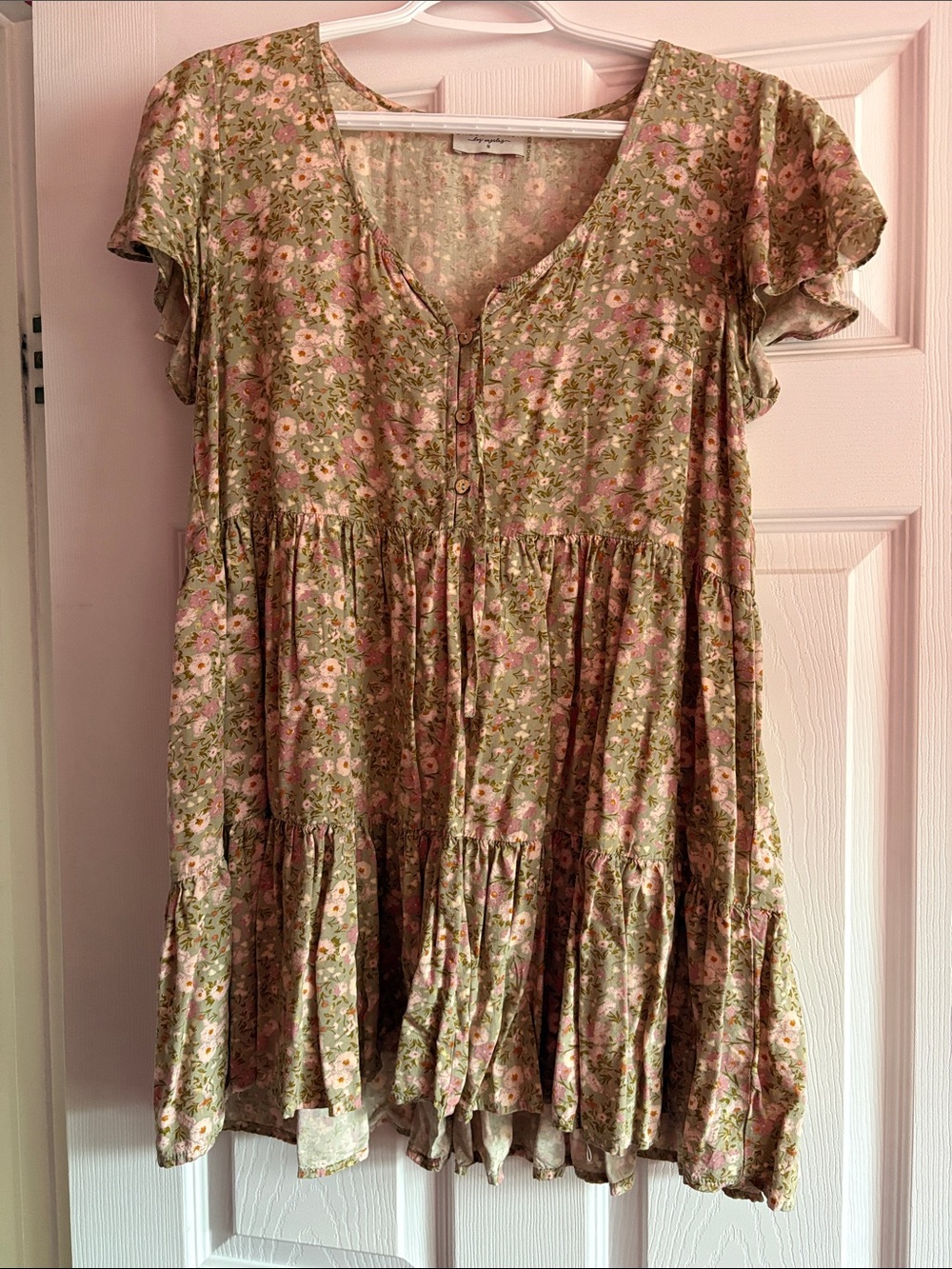 Floral mini dress